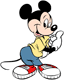 Mickey Mouse giving thumbs up