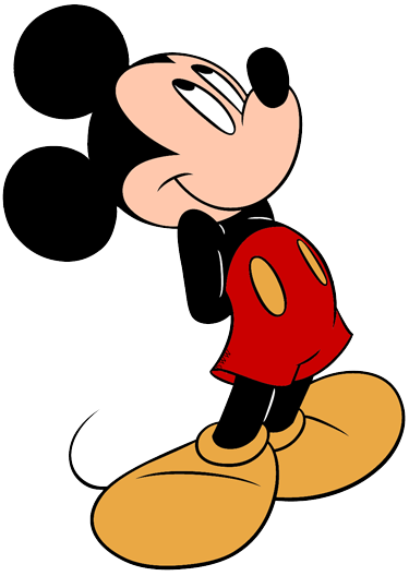 Mickey Mouse with Hands behind back Figure DMMF240