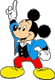 Mickey Mouse disco dancing