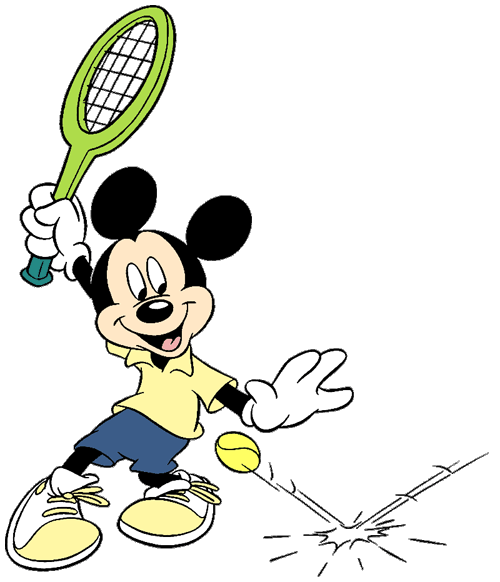 mickey mouse playing football clipart - photo #20