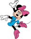 Minnie Mouse dancing