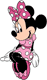 Minnie Mouse in pink