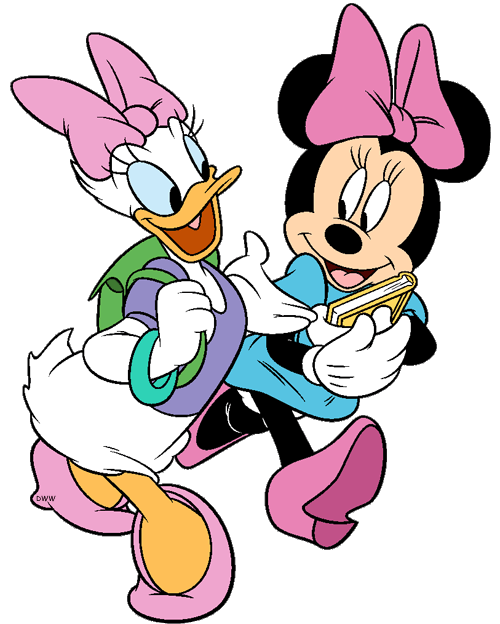 mickey mouse back to school clipart - photo #36