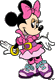 Minnie Mouse 80s fashion