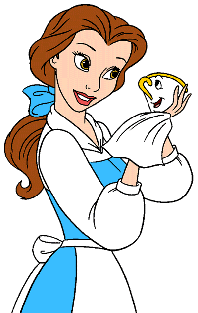 Beauty and the Beast Group Clip Art 2 | Disney Clip Art Galore