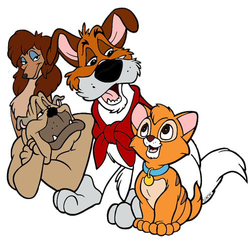 Oliver and Company Clip Art | Disney Clip Art Galore