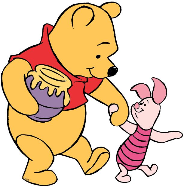 Winnie The Pooh And Piglet Clip Art Disney Clip Art Galore