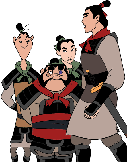 Yao, Ling and Chien-Po Clip Art | Disney Clip Art Galore