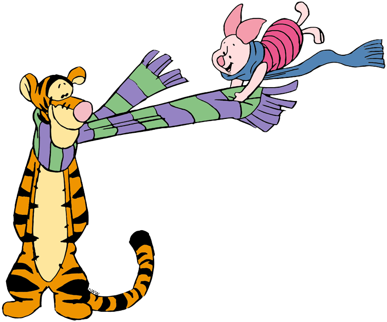 Piglet, Tigger and Roo Clip Art | Disney Clip Art Galore