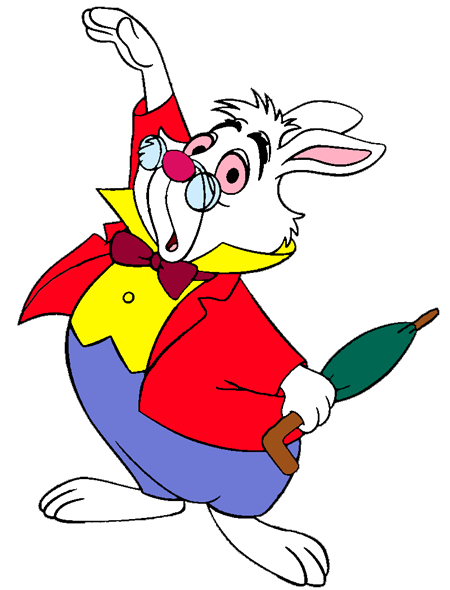 The White Rabbit Clip Art | Disney Clip Art Galore
