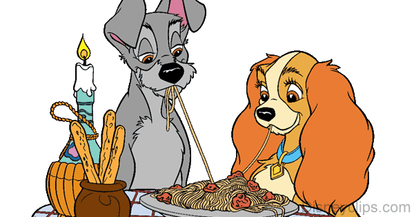 Lady and the Tramp Clip Art 4 | Disney Clip Art Galore