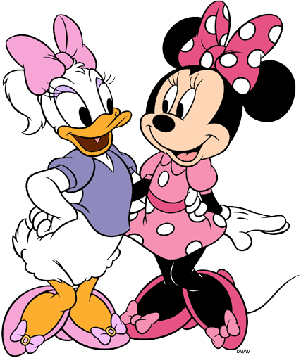 Minnie Mouse Daisy Duck Clip Art Disney Clip Art Galore