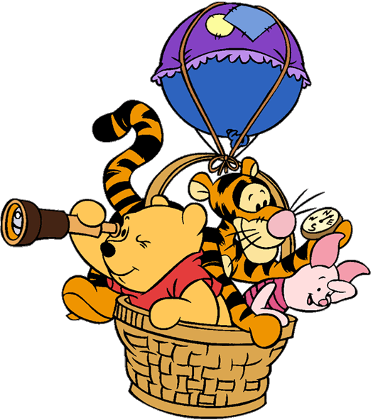 Winnie The Pooh Hot Air Balloon