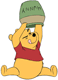 Winnie the Pooh, honey pot