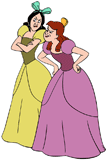 Cinderella's stepsisters Anastasia and Drizella