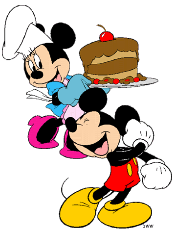 birthday disney mouse minnie clipart clip mickey cake 1st happy cartoon birthdays cliparts baby pluto graphics 2021 bday parties ariel
