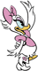 Daisy Duck waving
