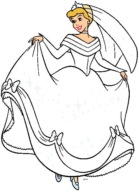 cinderella disney clipart princess clip twist weddings cliparts maid prince fanpop cinderela desenho disneyclips gown library charming last