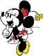 Curious Minnie Mouse