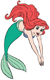 Ariel diving