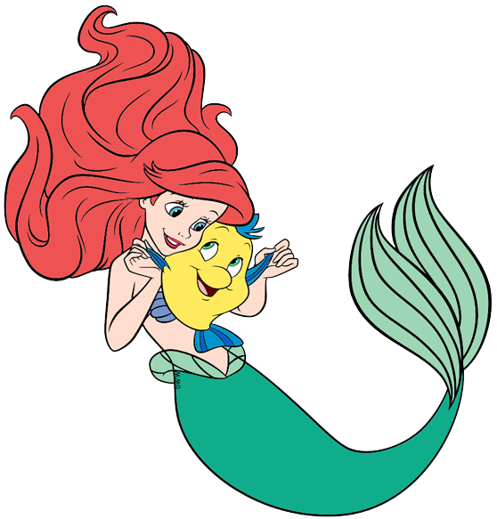 Ariel and Friends Clip Art 4 | Disney Clip Art Galore