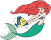 Ariel, Flounder dancing