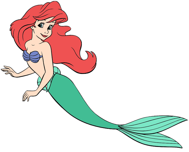 disney clipart little mermaid - photo #49