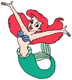 Ariel cheering