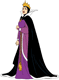 The Evil Queen looking angry
