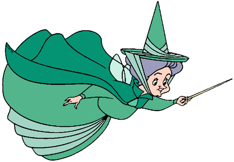 Flora, Fauna and Merryweather Clip Art | Disney Clip Art Galore