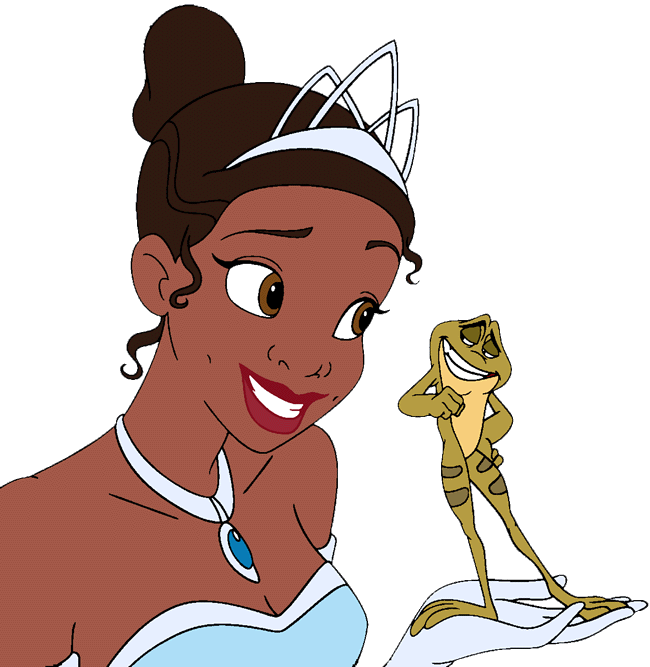 clipart princess and the frog - photo #14