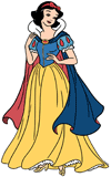 Snow White posing