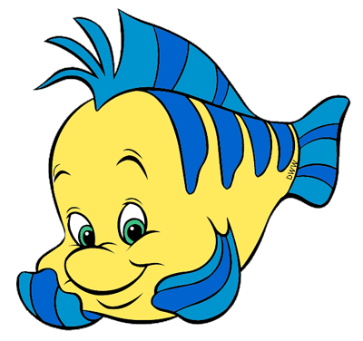 Flounder Clip Art | Disney Clip Art Galore