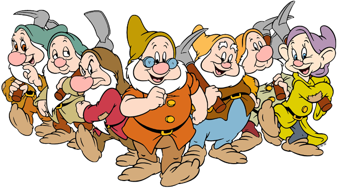 The Seven Dwarfs Clip Art | Disney Clip Art Galore