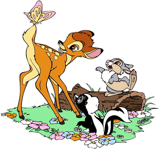 Bambi And Thumper PNG
