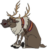 Sven sitting down with his eyes closed