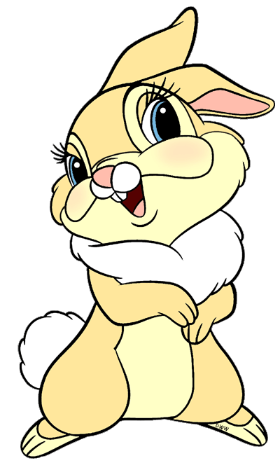 bunny miss thumper bambi disney clip disneyclips wikia imagesnewb5