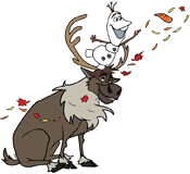 Olaf and Sven in the fall