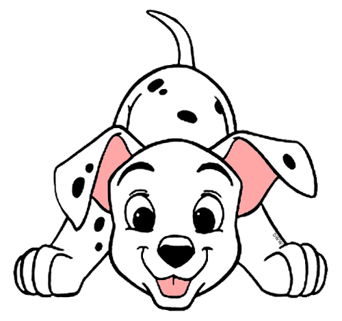 dalmatian dog clipart - photo #8