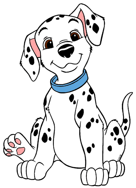 dalmatian dog clipart - photo #14