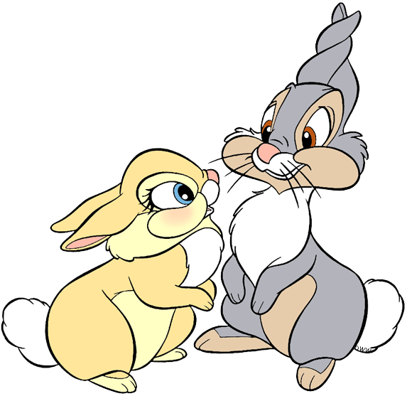 Thumper and Miss Bunny Clip Art | Disney Clip Art Galore