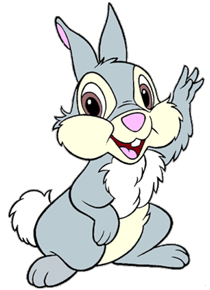Thumper, Thumper's Sisters and Miss Bunny Clip Art Images | Disney Clip ...