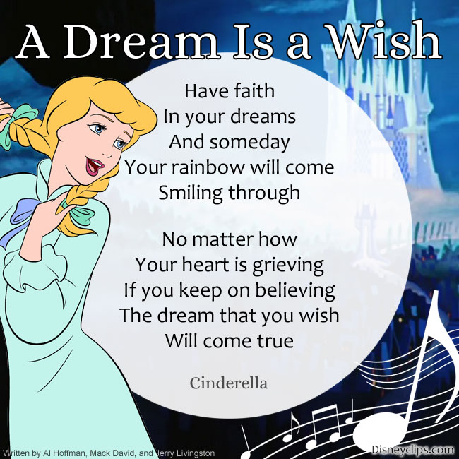 A Dream Is a Wish Lyrics