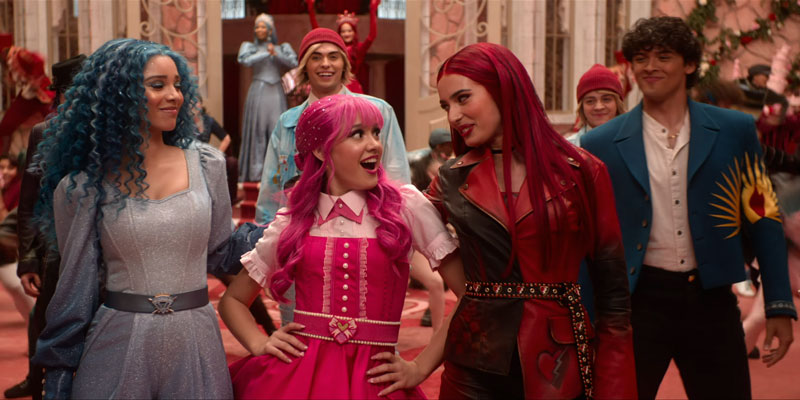 Chloe, Pink and Red