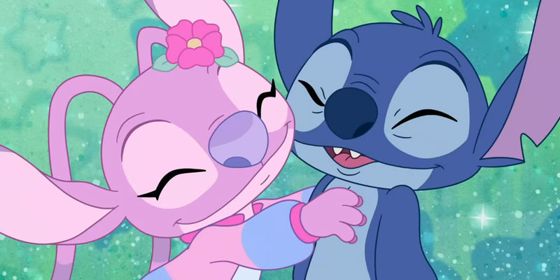 Stitch & Angel: Glitter Glide