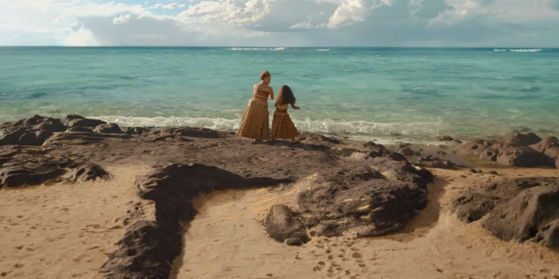 Gramma Tala and Moana