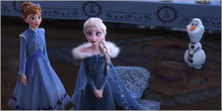 Anna, Elsa, Olaf