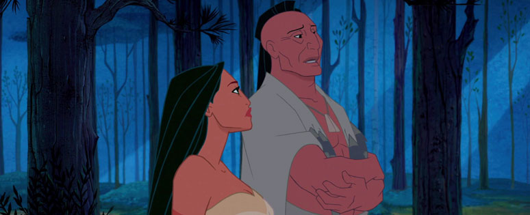 Pocahontas & Chief Powhatan