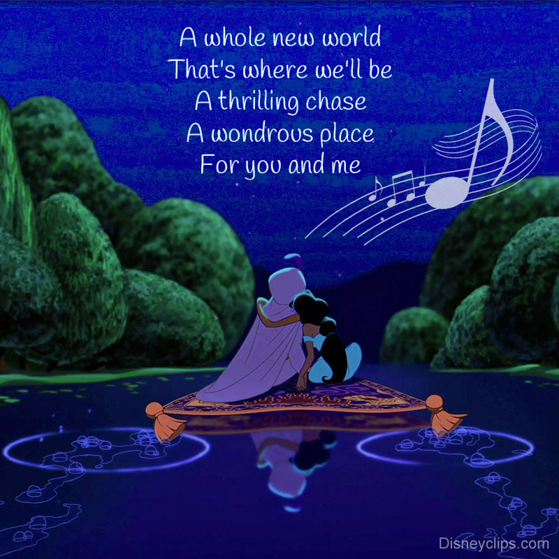 Aladdin song snippet