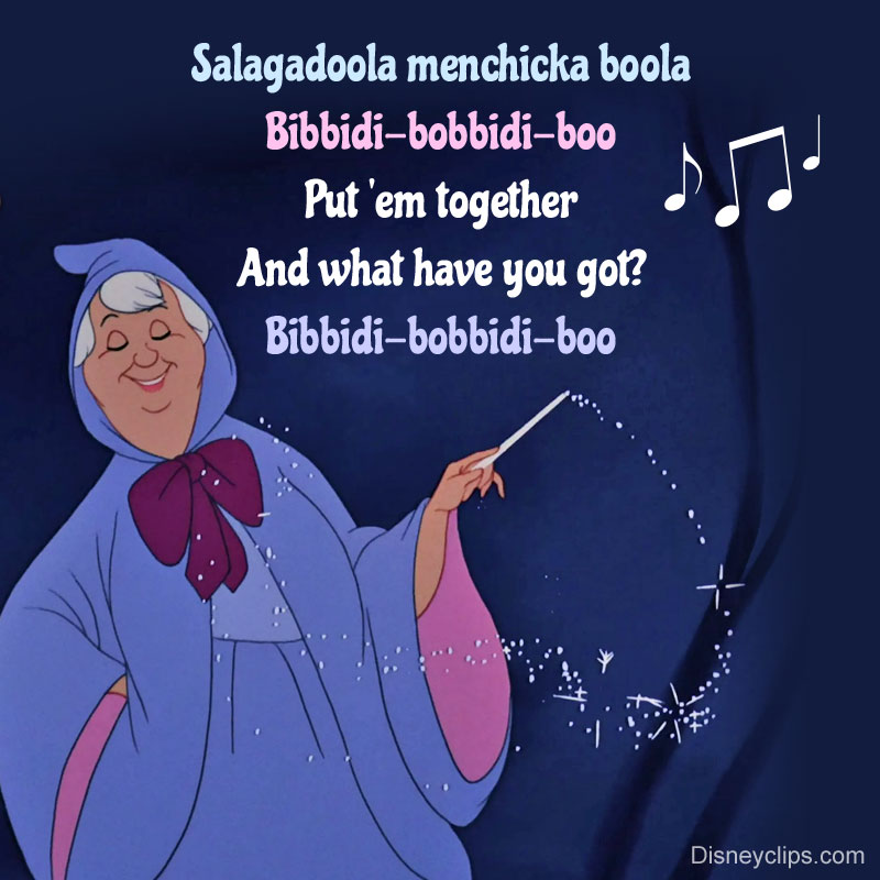 Cinderella song snippet